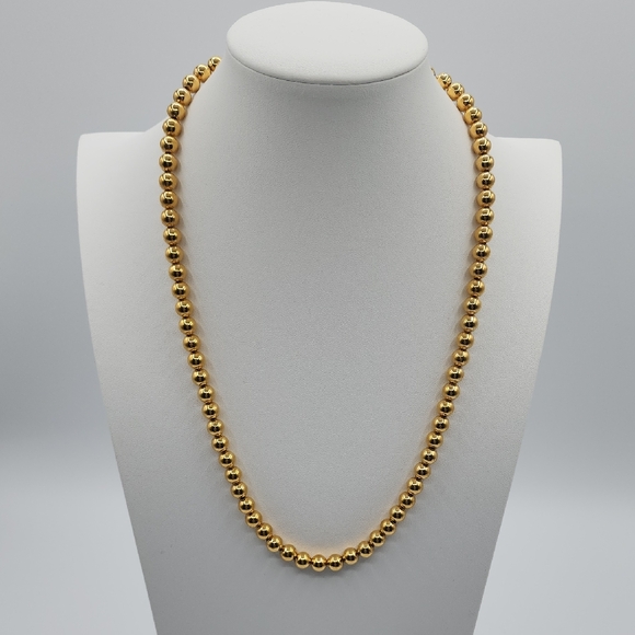 Napier Jewelry - Napier Gold Beaded 20" Necklace